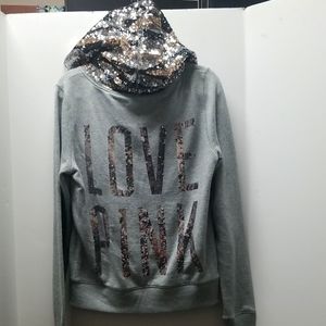 Victoria Secret Pink Bling Hoodie Legging Set NWT Sz S